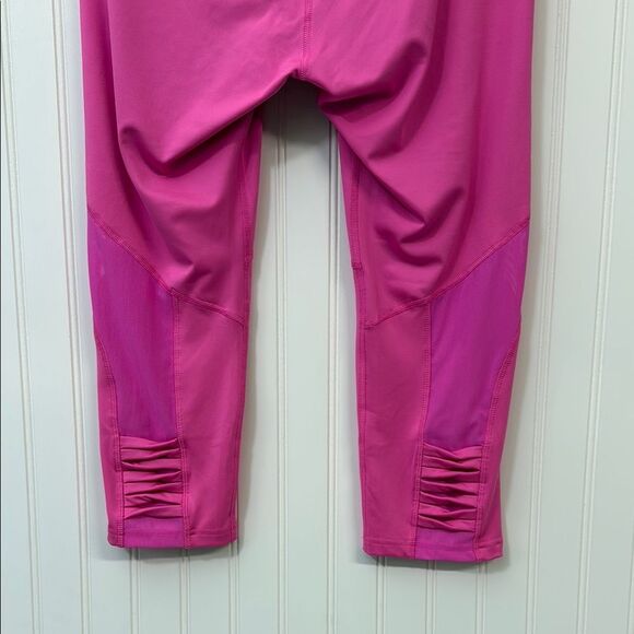 Tek Gear Vibrant Hot Pink Athletic Leggings Women's L - Picture 5 of 7